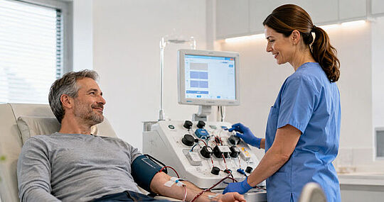 Transfusionsmedizin und zelluläre Apherese