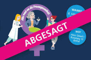 Weltfrauentag 2020 im Gilead abgesagt.