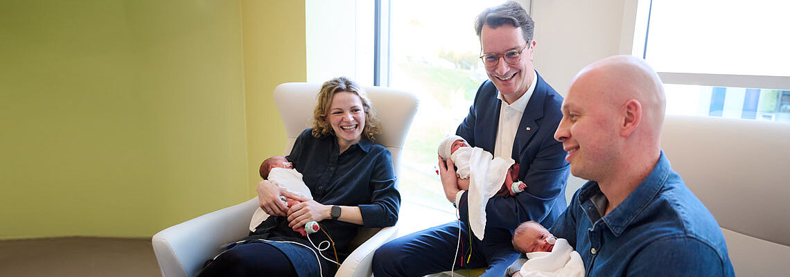 NRW-Ministerpräsident besuchte Bethel – Hendrik Wüst im Haus Sophia und Kinderzentrum Bethel