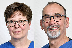 Portraits von U. Laupicher und A. Irsinghausen