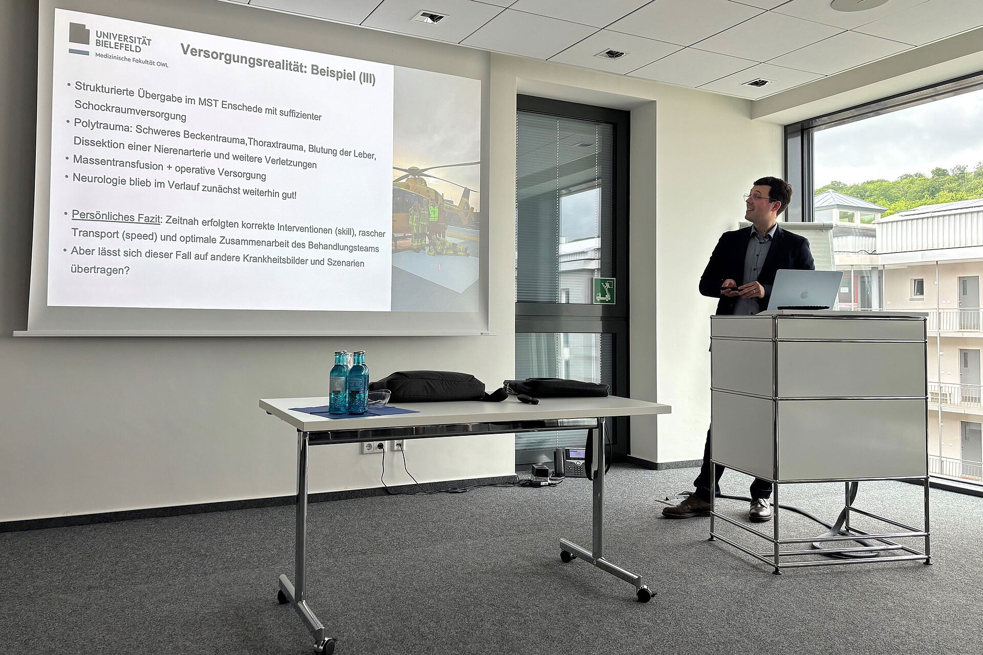 PD Dr. med. S. Scholz MHBA: Antrittsvorlesung an der Universität Bielefeld 