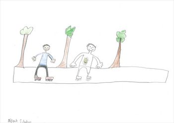 Noah, 5 Jahre, Zum zweiten