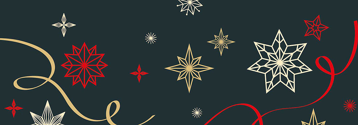 Gesegnete Weihnachten und ein gutes neues Jahr!