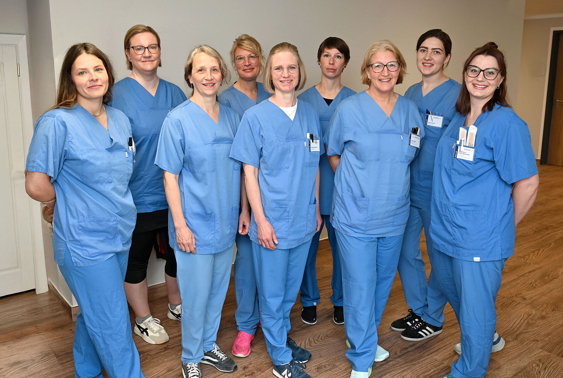 Gruppenfoto: Das Team der Klinischen Linguistik
