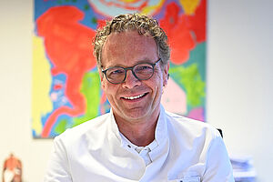 Prof. Dr. med. Martin Krüger, Chefarzt der Klinik für Innere Medizin und Gastroenterologie im EvKB
