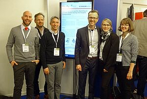 Isicem 2019 sechs Personen gucken in die Kamera.