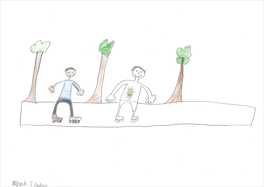 Noah, 5 Jahre, Zum zweiten