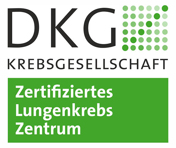 Zertifiziertes Lungenkrebszentrum der Deutschen Krebsgesellschaft (DKG)