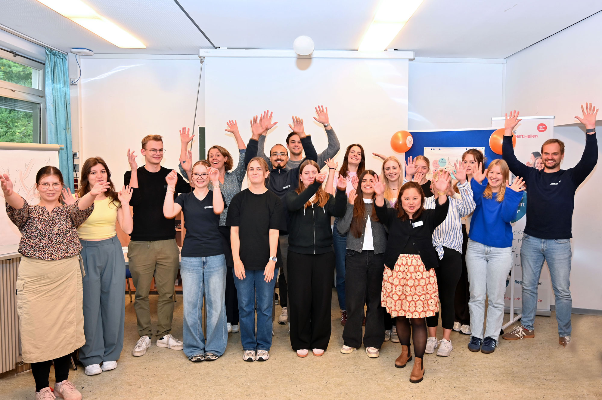 Nachwuchsförderung: 120 Pflegekräfte konnten dank der Unterstützung von Kieback & Peter bereits an den Workshops teilnehmen. Dieses Mal profitierte der Fachkräftenachwuchs von dem Training.