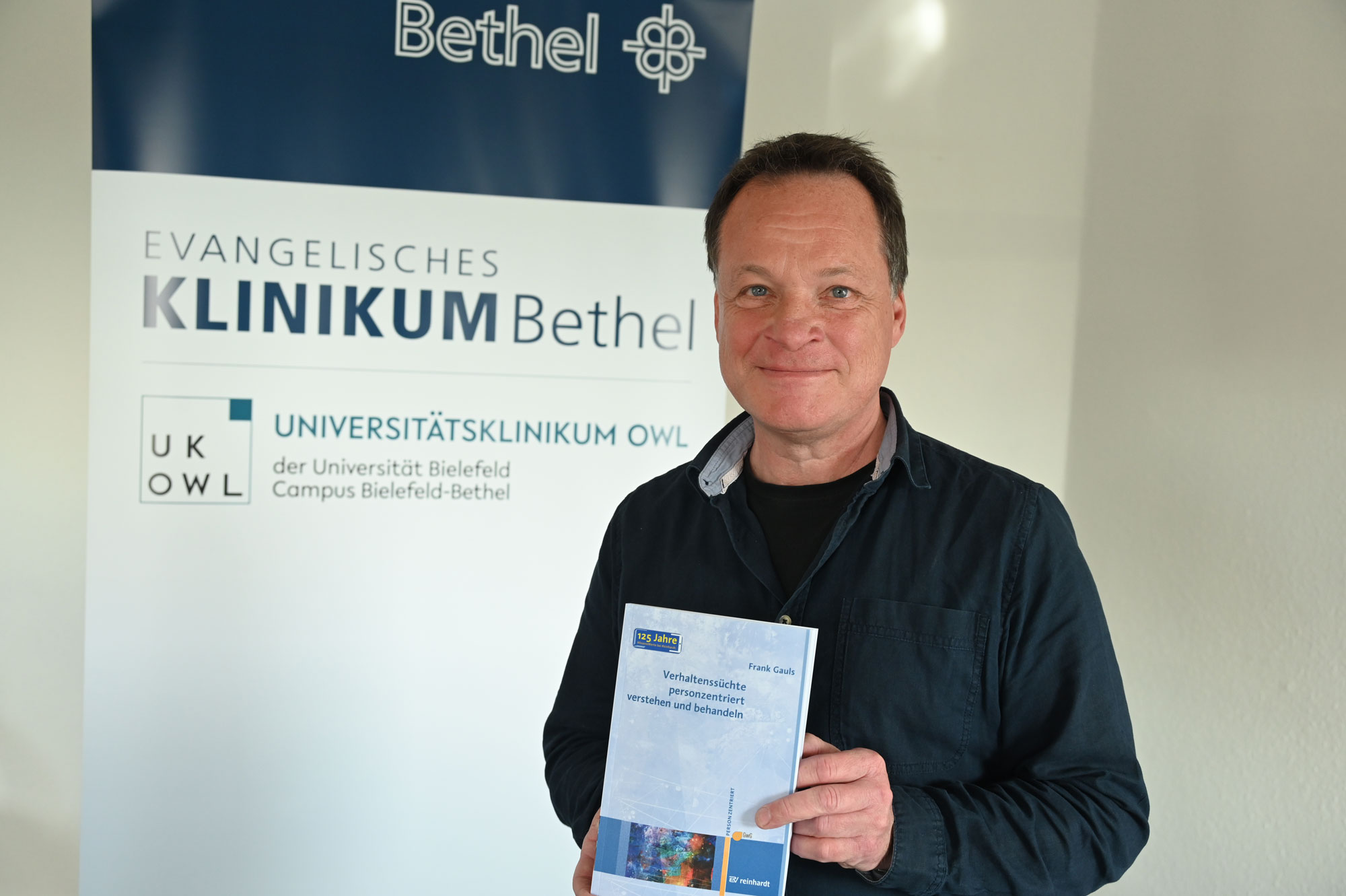 Frank Gauls, Leiter der Ambulanten Suchthilfe am Evangelischen Klinikum Bethel in Bielefeld; Foto: Manuel Bünemann