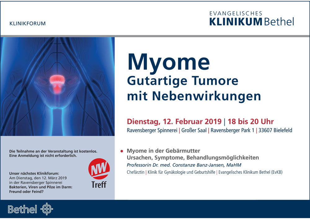 Klinikforum für Patienten und Interessierte zum Thema Myome.